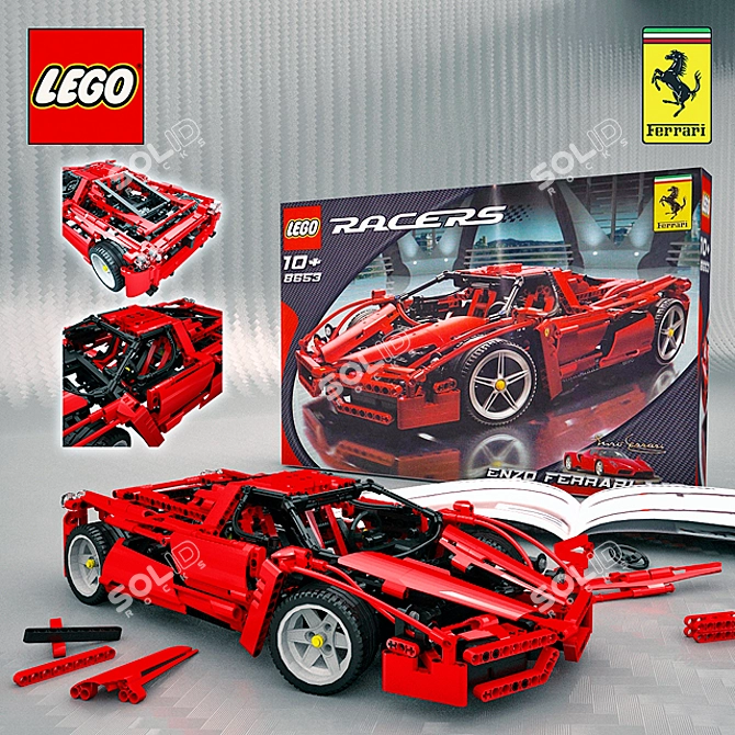 Creative Building Bricks: Lego 3D model image 1