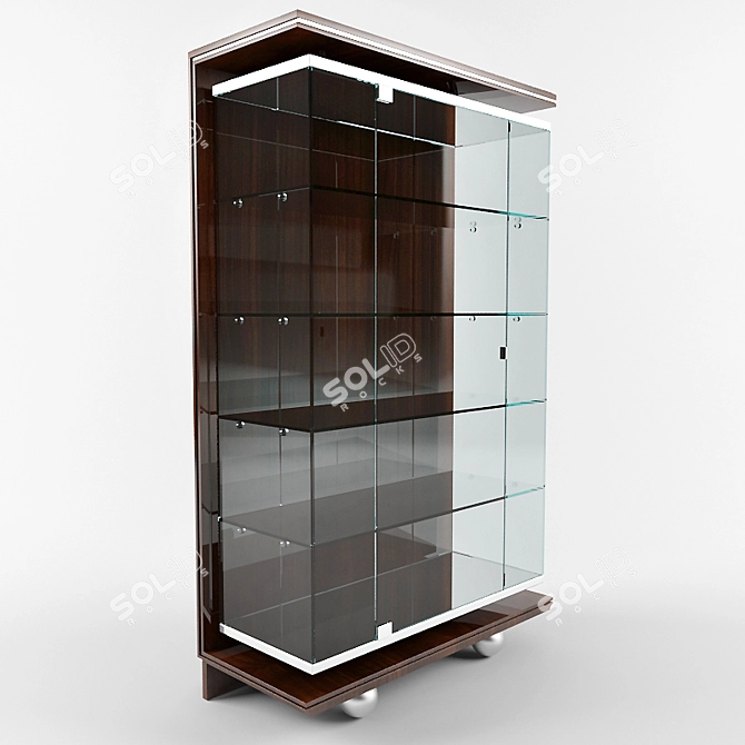 Elegant TURRI Display: incl. Textures & FBX 3D model image 1