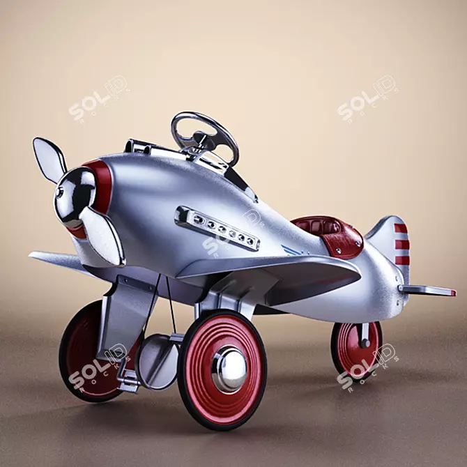 Jetsetter Skyrocket: Soar with Style! 3D model image 1