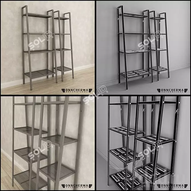 IKEA LERBERG Shelf: Streamlined Storage Solution 3D model image 1