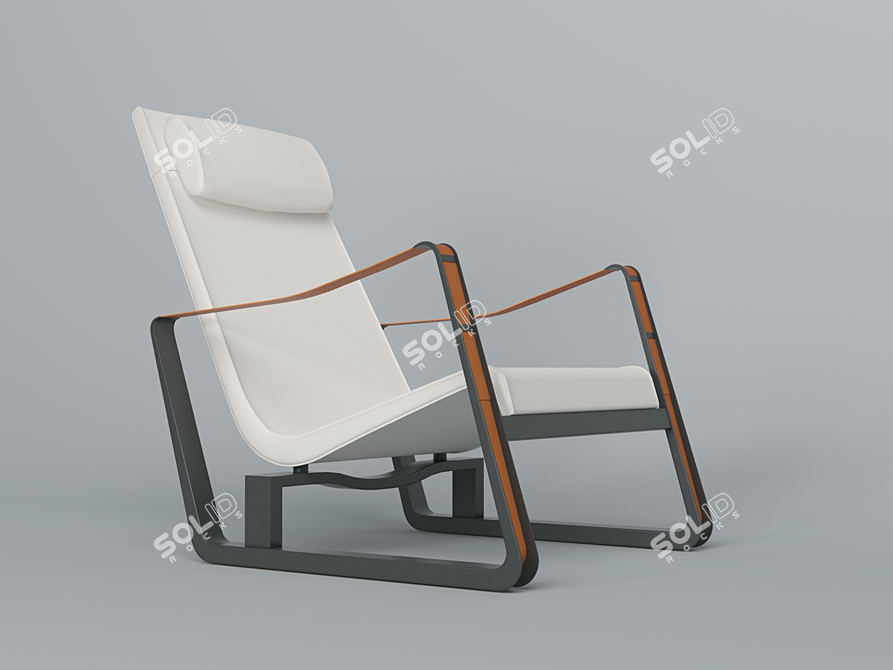 Vitra Cite Chair - Classic Design 3D model image 1