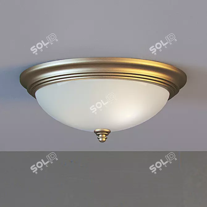 Elegant Madison Pendant Light 3D model image 1