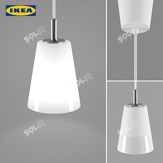 Ikea Basisk: Sleek Pendant Lighting 3D model image 1