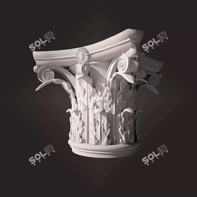 Elegant Cap for a Refined Look 3D model image 1