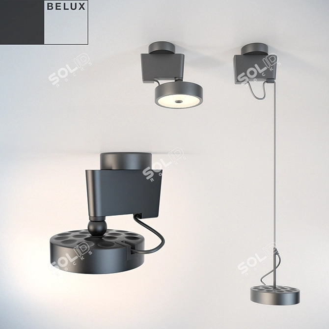 Belux U-Turn Magnetic Suspension 3D model image 1