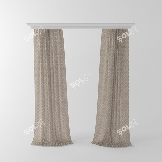 Elegant Shade Solution 3D model image 1