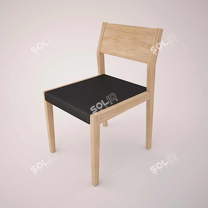 Chinese Origin Chair 3D model image 1
