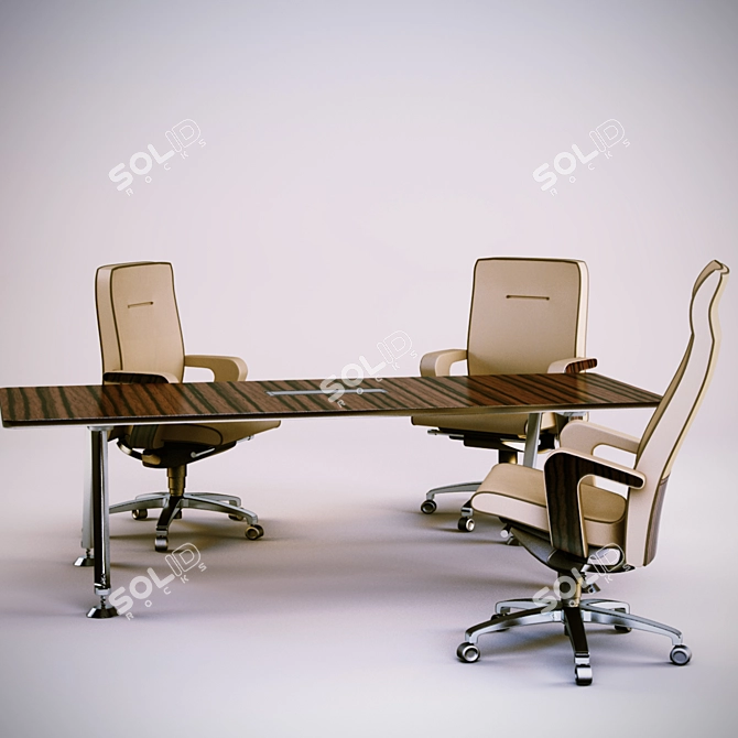 Sedus C3 Ergonomic Office Chair 3D model image 1