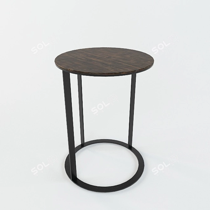 Elegant Minotti Coffee Table 3D model image 1