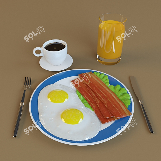 ColorCorrect Breakfast Plugin 3D model image 1