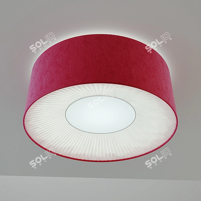 AXO Light Velvet Pendant 3D model image 1