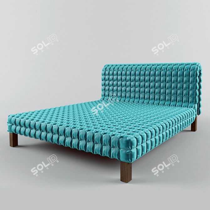 RUCHE Contemporary Bed by Ligne Roset 3D model image 1