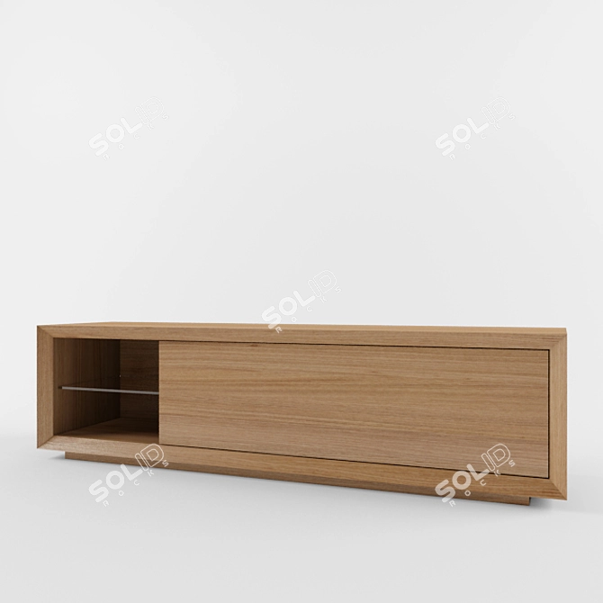 Modern TV Stand - Stylish and Durable 3D model image 1