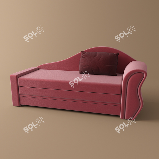 Eurodom Royale Sofa 3D model image 1