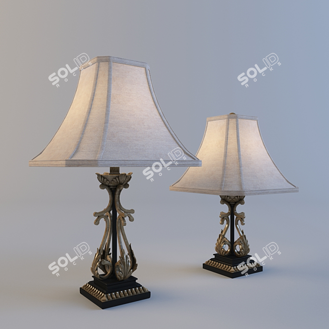 Elegant Classic Lighting 3D model image 1