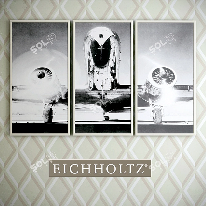 Eichholtz Posters: Elegant Art for your Home 3D model image 1