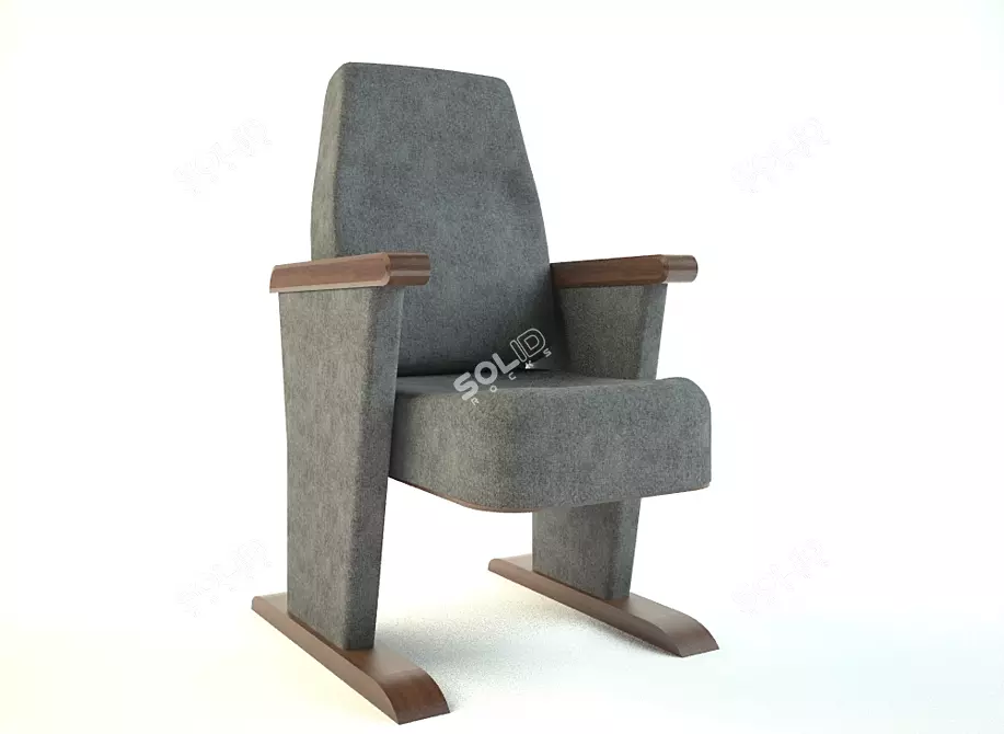 Ultimate Comfort Theater Chair 3D model image 1