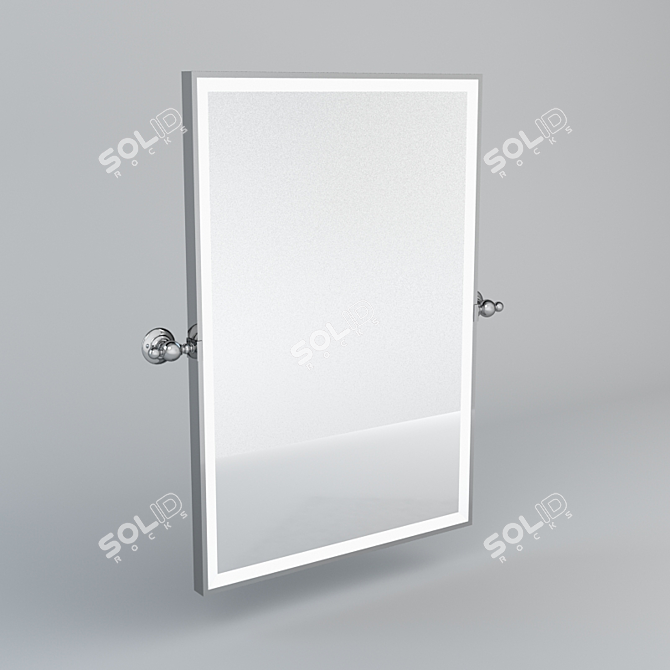 Reflective Elegance: Devon Mirror 3D model image 1