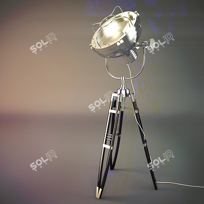 Giant Glow: Jumbo Spot Light 3D model image 1