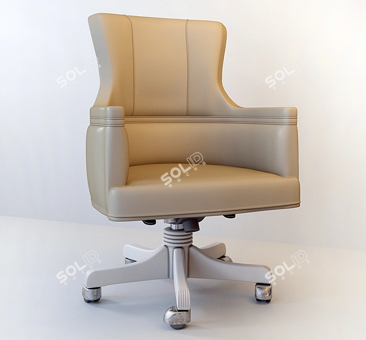 Timeless Elegance Classic Chair 3D model image 1