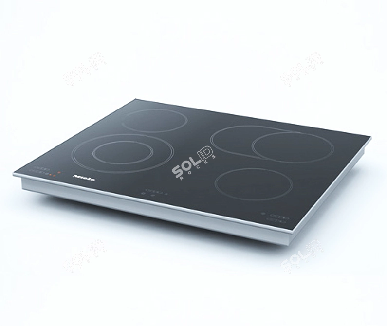 Miele 543 Cooktop 3D model image 1