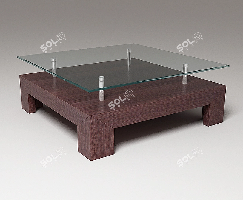 T2102-5 Spazio Bello - Stylish and Spacious 1000x1000x385 Design 3D model image 1