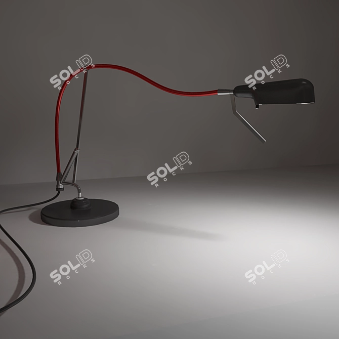 Elegant Illumination: Arketto Desk Lamp 3D model image 1