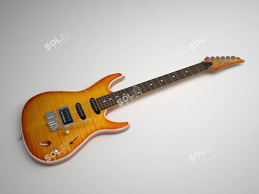 Ibanez SA260 fm: Dynamic Sound, Smooth Play 3D model image 1