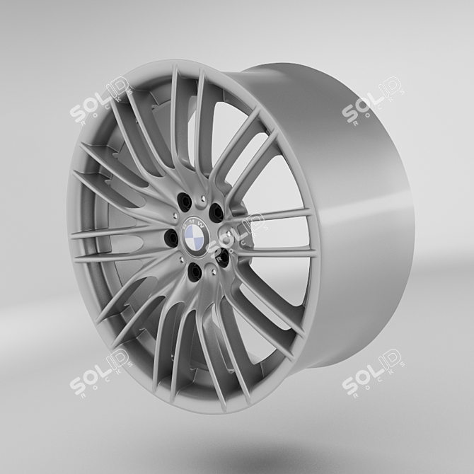 BMW M2 Wheel Rim 3D model image 1