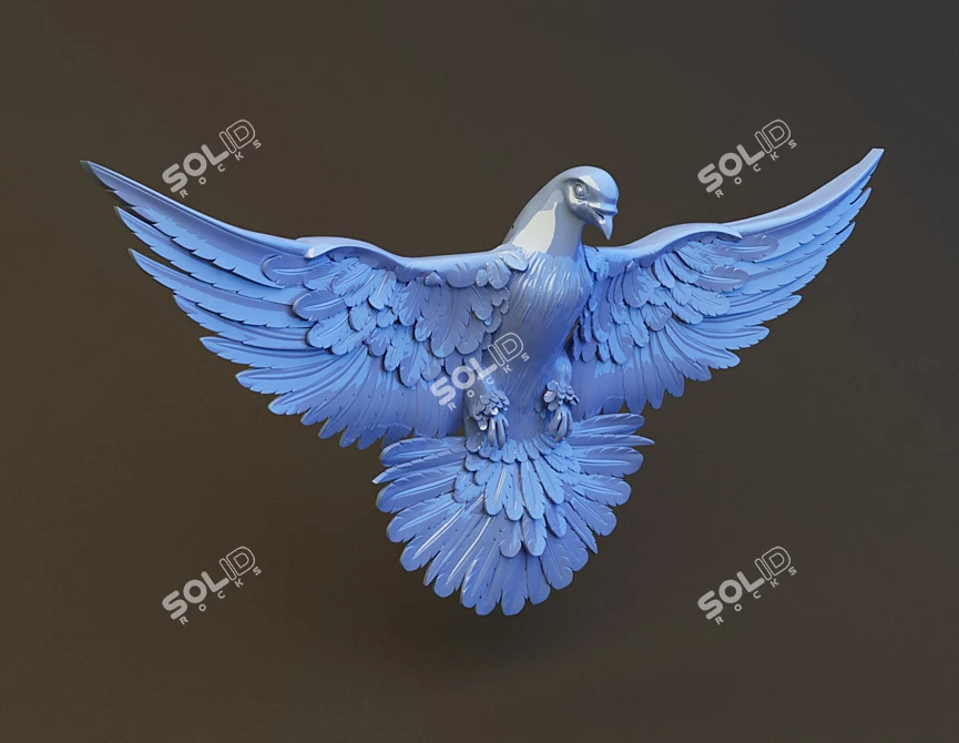 Flying Beauty 3D model image 1