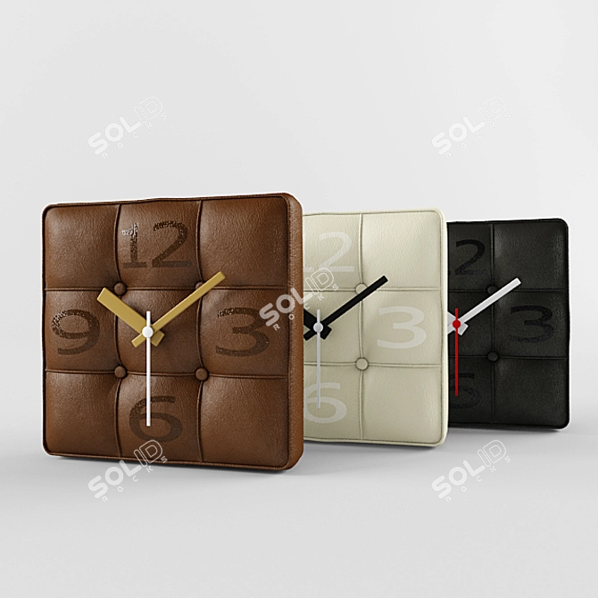 Barcelona Watch Cushion: 24x24cm 3D model image 1