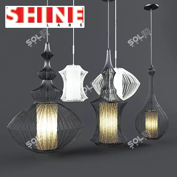 Elegant Glow Set by Shine Labs 3D model image 1