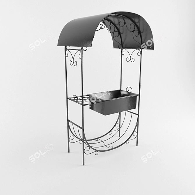 Sturdy Metal Structures in SPb 3D model image 1