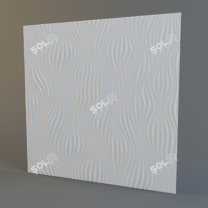 3D Infinite Design Panel 3D model image 1