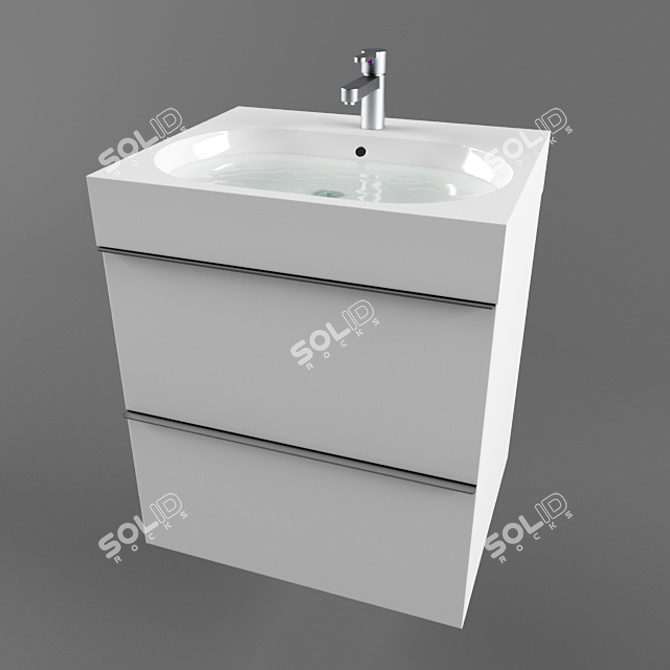 IKEA Broviken - Modern Sink Set 3D model image 1