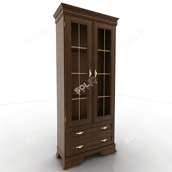 Forte Aramis ARV80 Wardrobe 3D model image 1