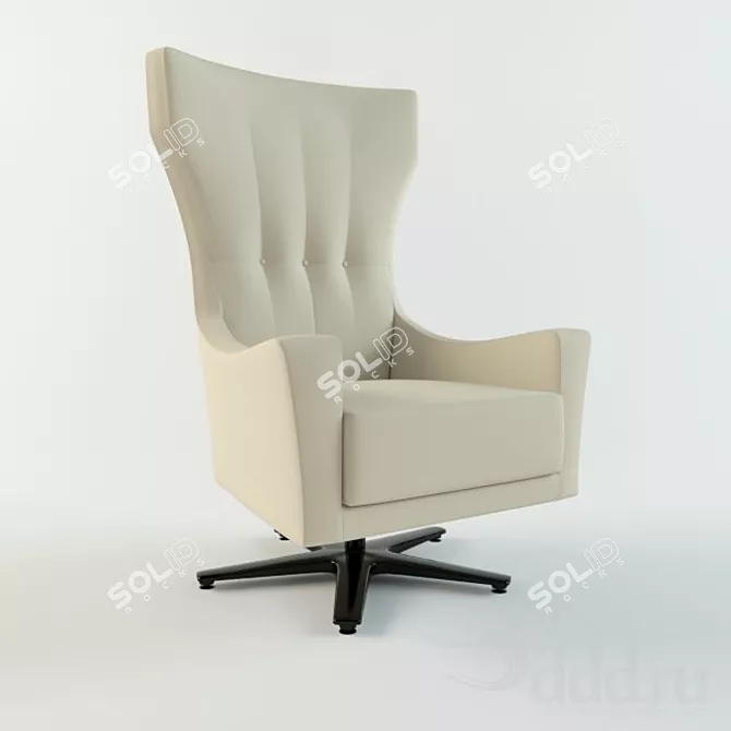 Sleek and Stylish Giorgetti Barry 3D model image 1