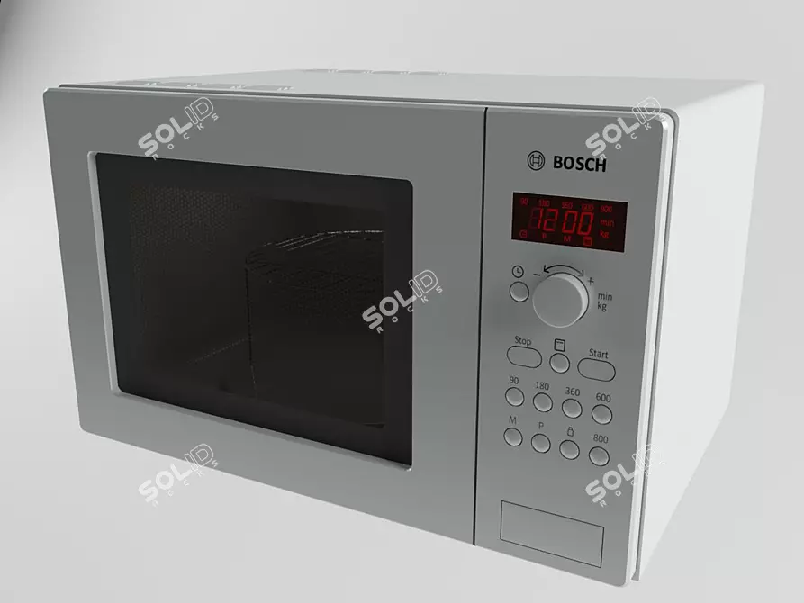 Bosch HMT 75 G 421 Microwave 3D model image 1