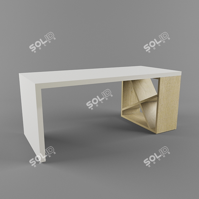 Miniature Scale Table 3D model image 1