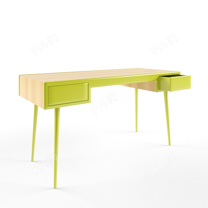 Minimalist Ernest Table 3D model image 1