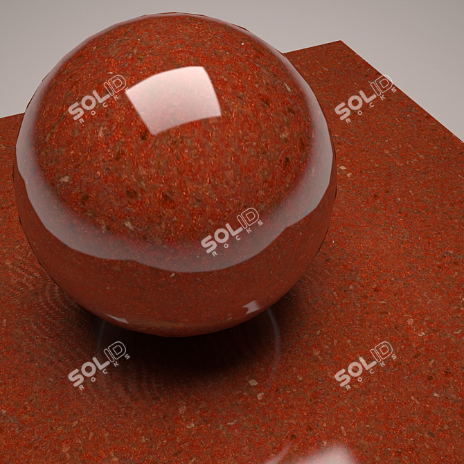 Aglamerat Aventurine Touch 3D model image 1