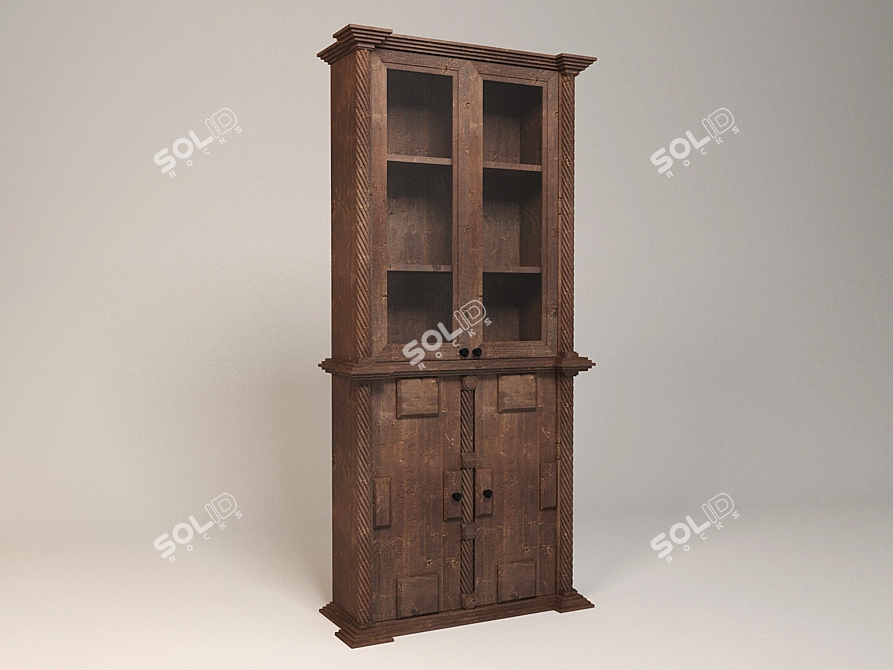 Russian Heritage Cabinet 3D model image 1