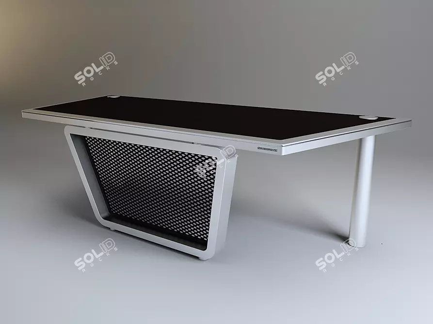 Convertible Car Desk 3D model image 1