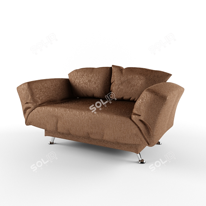 Baby Transforming Sofa 3D model image 1