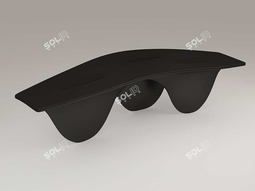 Zaha Hadid Aqua Table 3D model image 1