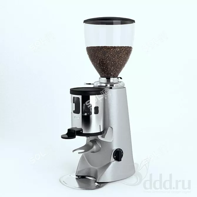 Saeco Ulisse Dosing Grinder: Perfectly Ground Coffee Every Time 3D model image 1