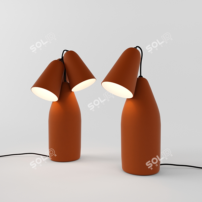 Modern Designer Table Lamp by Tomas Kral 3D model image 1