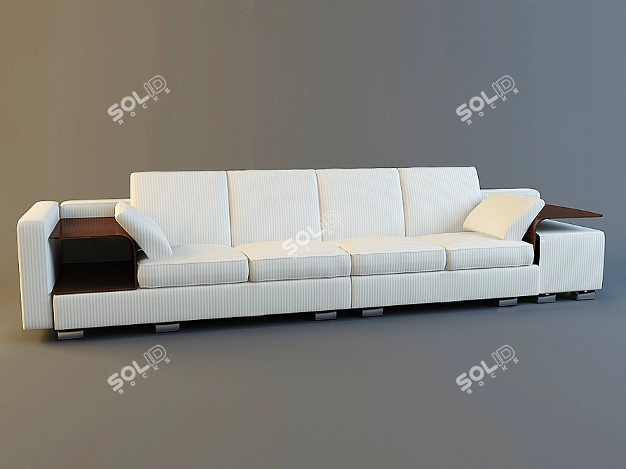 ESSEPI DRINK Sofa - Sleek and Stylish 3D model image 1
