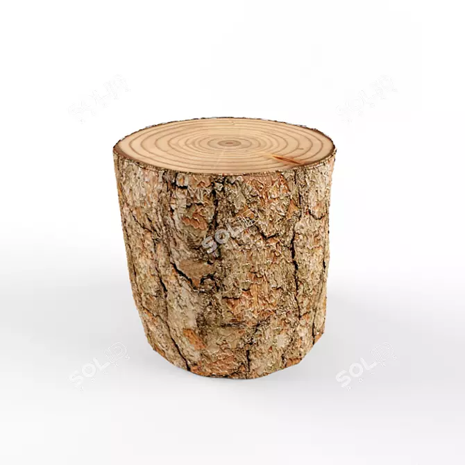 Title: BOGNER-inspired Stump Collection 3D model image 1