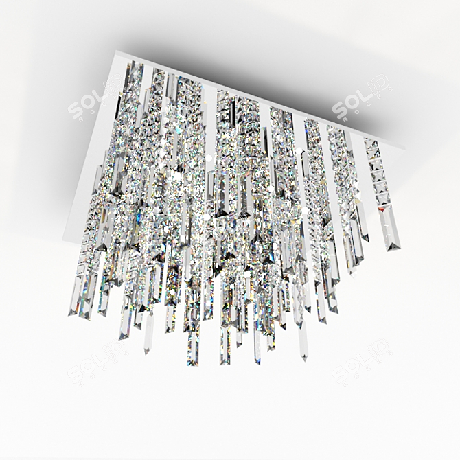 Elegant Ceiling Fixture: ODEON LIGHT 3D model image 1